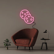 Cookies - Neonific - LED Neon Signs - 50 CM - Pink