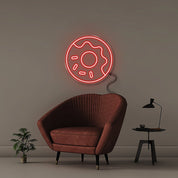 Donuts - Neonific - LED Neon Signs - 50 CM - Red