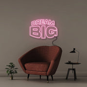 Dream Big - Neonific - LED Neon Signs - 100 CM - Light Pink