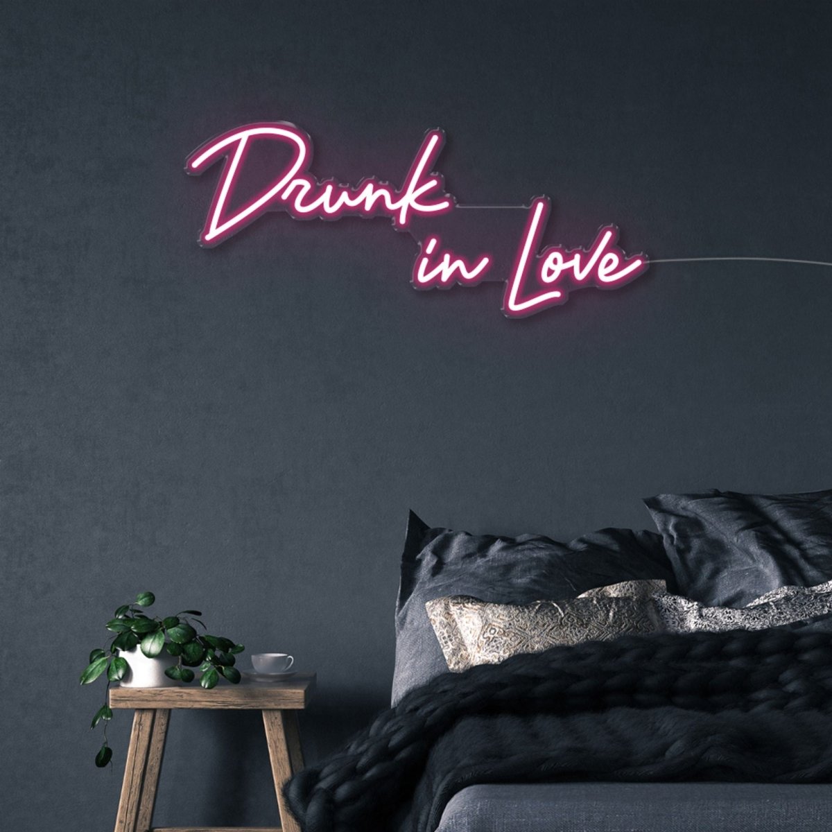 Drunk InLove - Neonific - LED Neon Signs - 50 CM - Pink