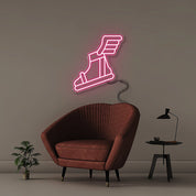 Flying Shoe - Neonific - LED Neon Signs - 50 CM - Pink