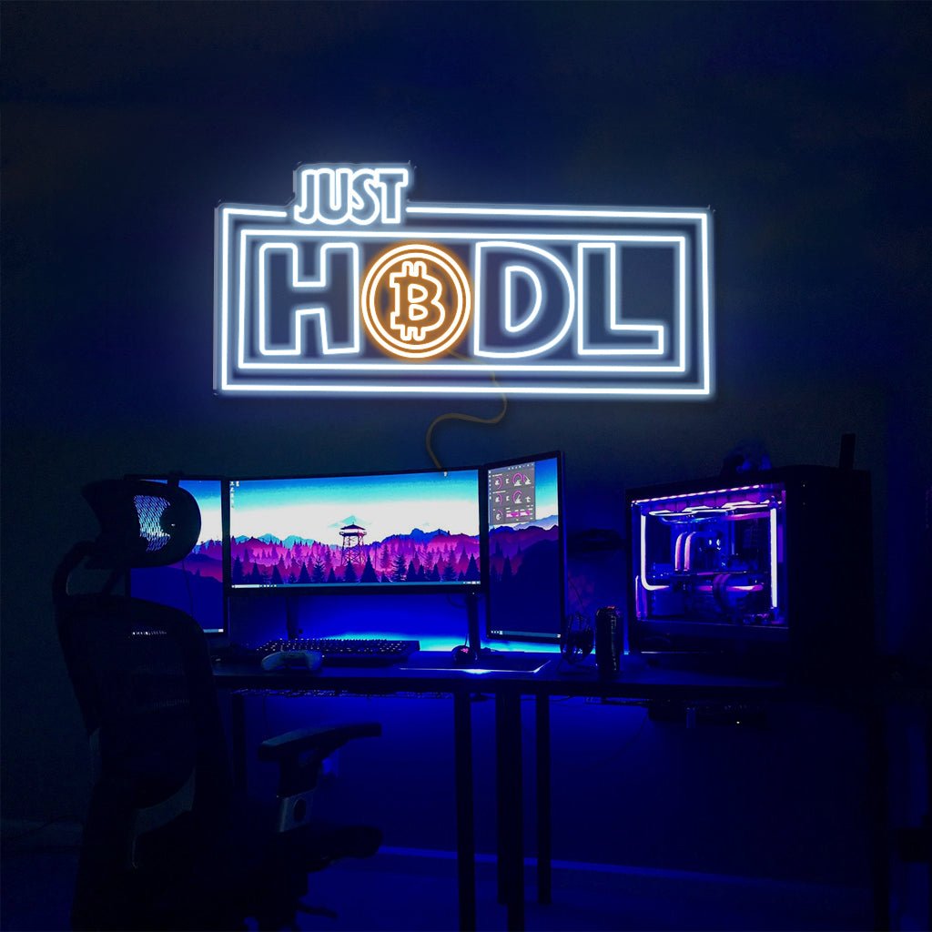 Just HODL - Neonific - LED Neon Signs - 90cm -