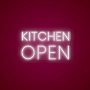 Kitchen's Open - Neonific - LED Neon Signs - 36" (91cm) -