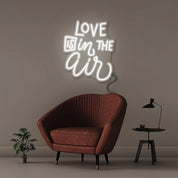 Love is in the Air - Neonific - LED Neon Signs - 50 CM - White