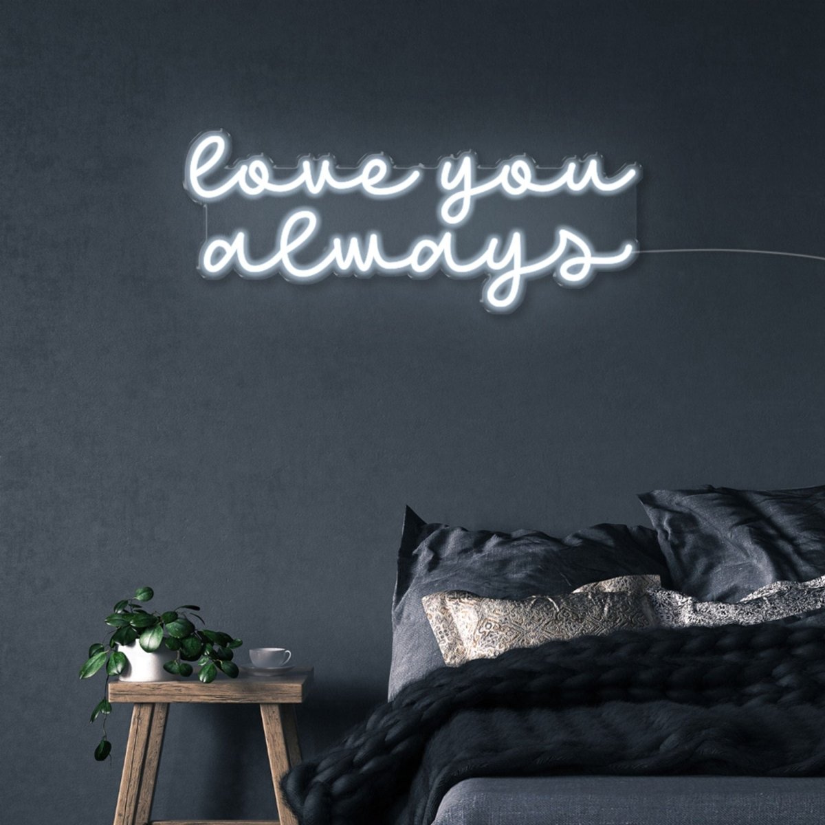 Love you Always - Neonific - LED Neon Signs - 75 CM - Cool White