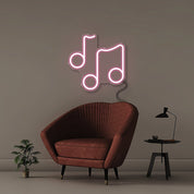 Music Note - Neonific - LED Neon Signs - 50 CM - Light Pink