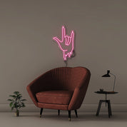 Rockstar - Neonific - LED Neon Signs - 60cm - Pink