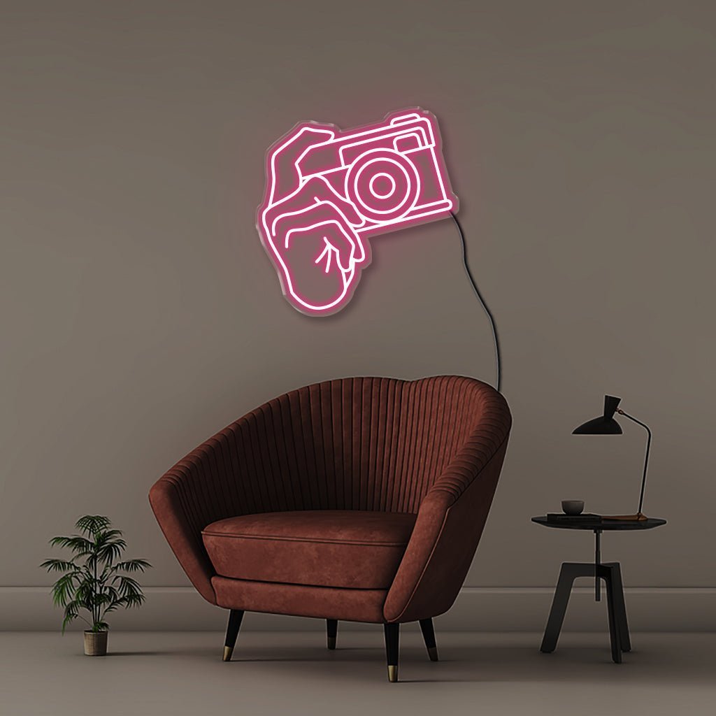 Take Pic - Neonific - LED Neon Signs - 50 CM - Pink