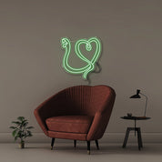 Venomous Love - Neonific - LED Neon Signs - 50cm - Green